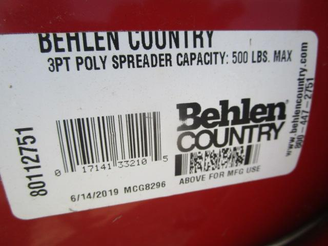 Behlen Country Poly Spin Spreader