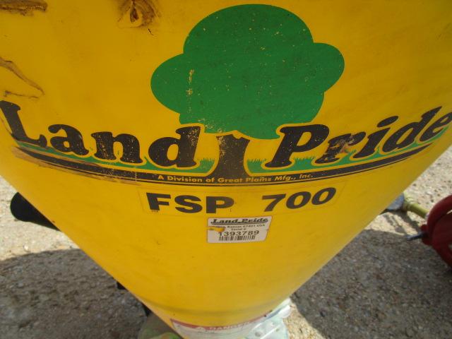 Land Pride FSP 700 Poly Spin Speader