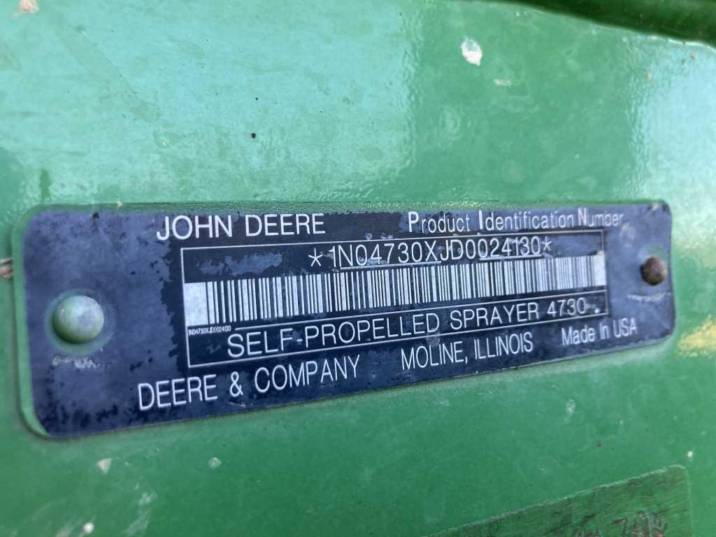 2013 John Deere 4730 Sprayer