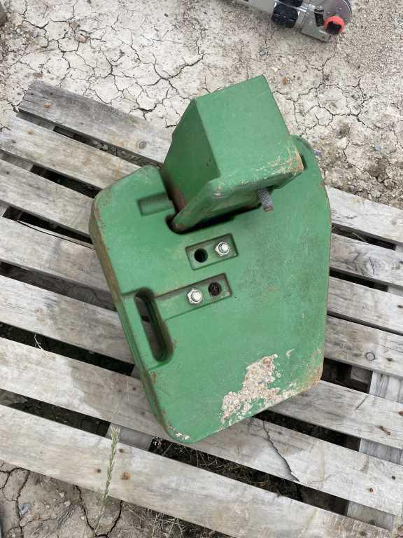 John Deere weight Bracket w/ 4 Weights