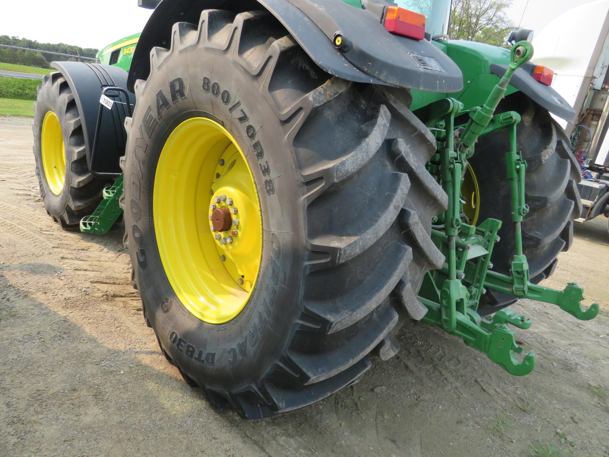 2008 JOHN DEERE 8430 TRACTOR