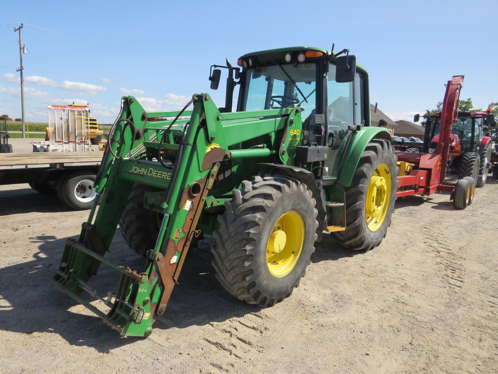 2006 JOHN DEERE 6420 TRACTOR LOADER