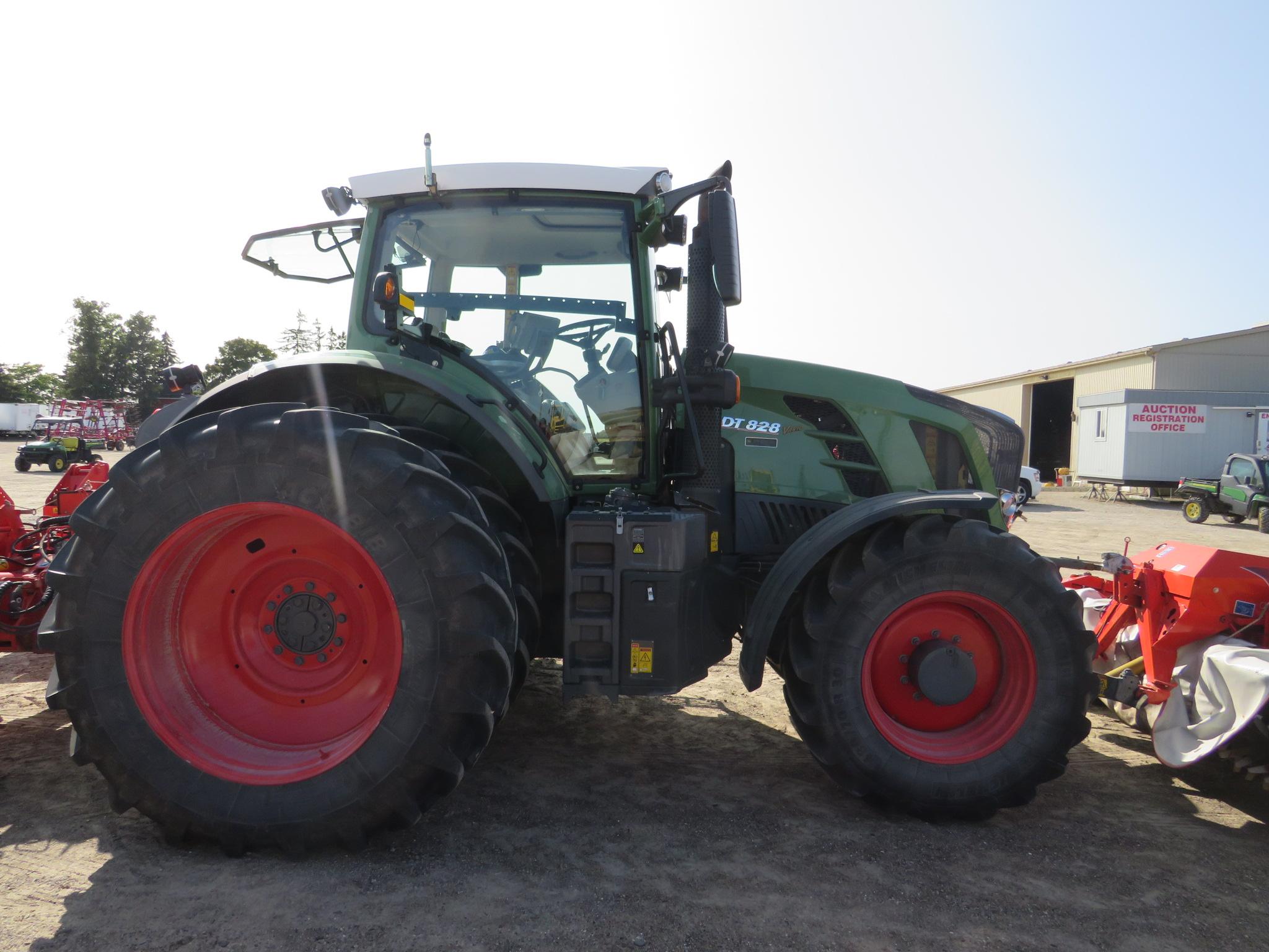 2014 FENDT 828 TRACTOR