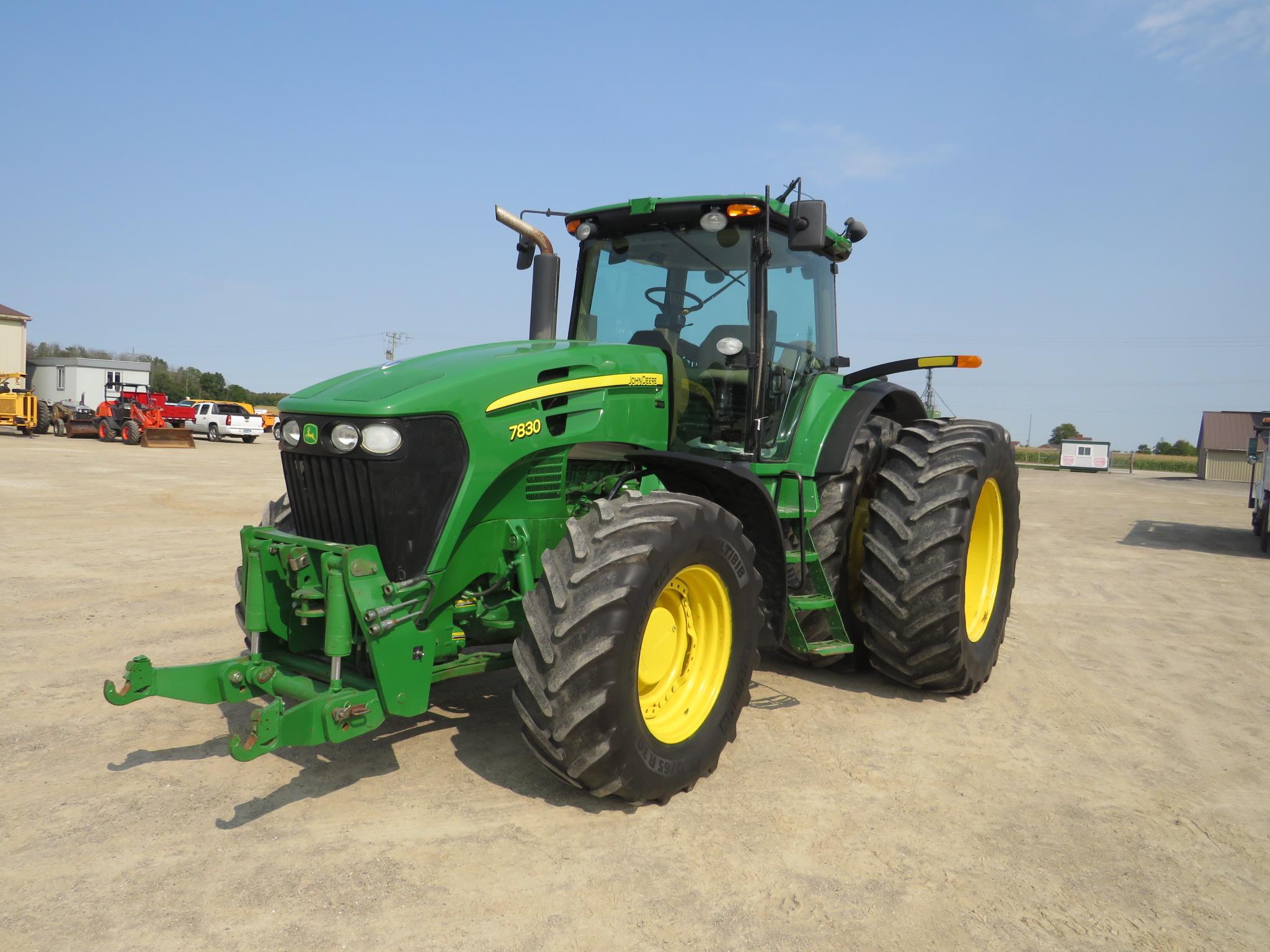 2009 JOHN DEERE 7830 TRACTOR