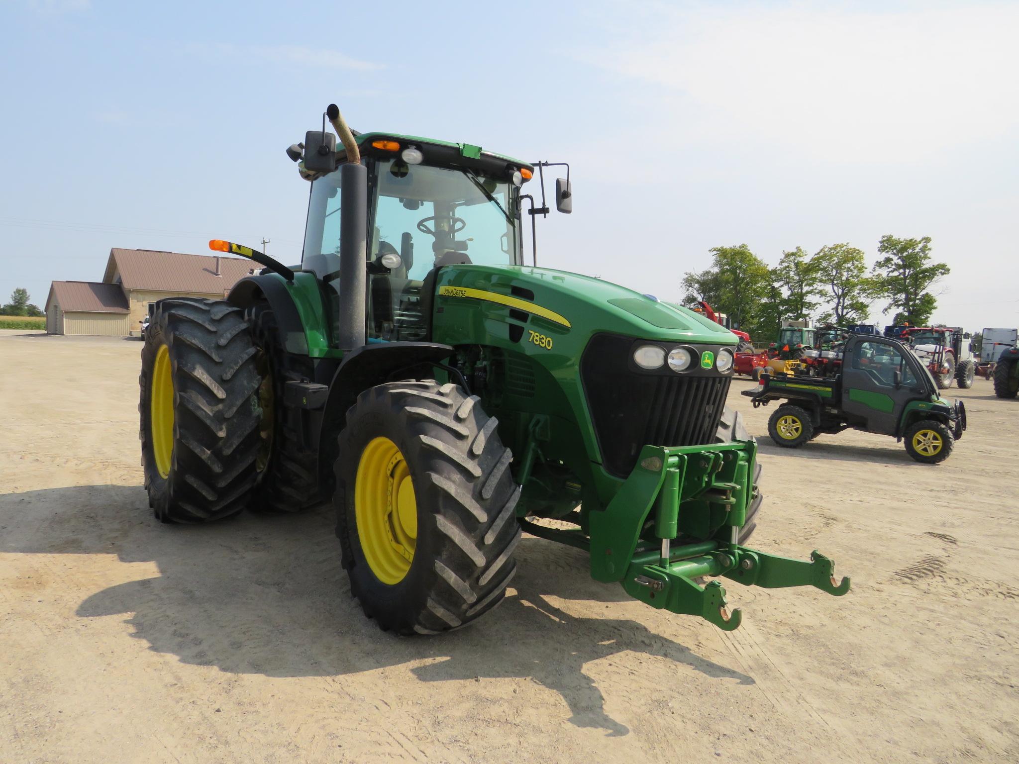 2009 JOHN DEERE 7830 TRACTOR