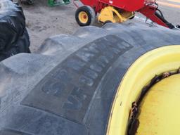 (4) VF380/90R46 MICHELIN ON JOHN DEERE SPRAYER RIMS