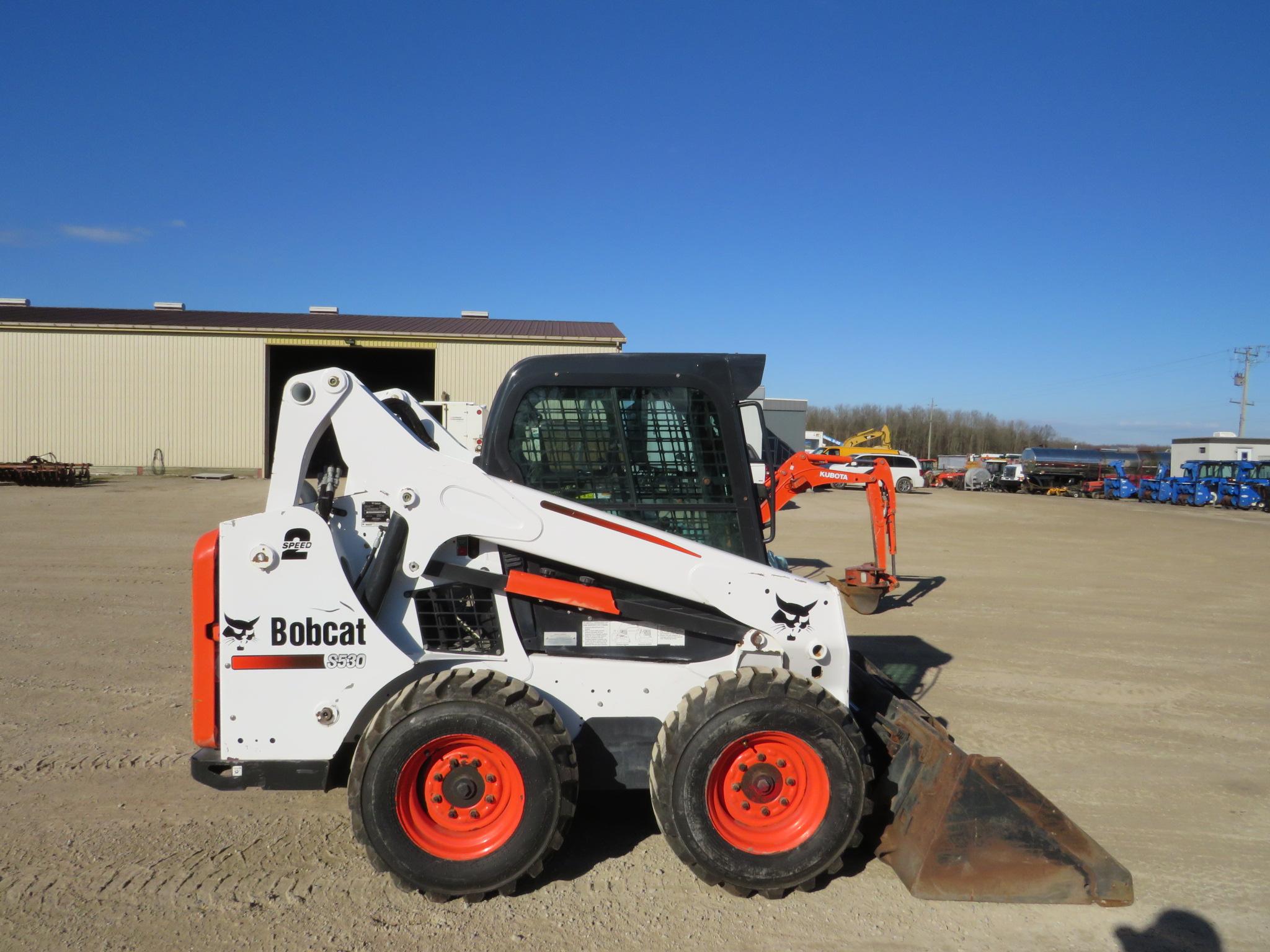 2015 BOBCAT S530 SKID STEER