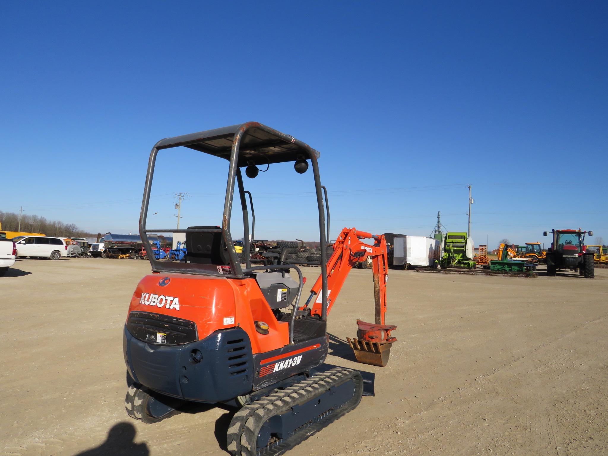 KUBOTA KX41-3V MINI EXCAVATOR