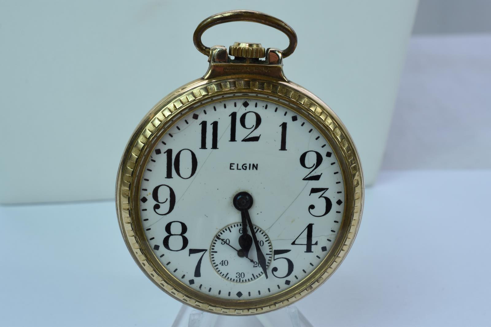 EGLIN RR POCKET WATCH