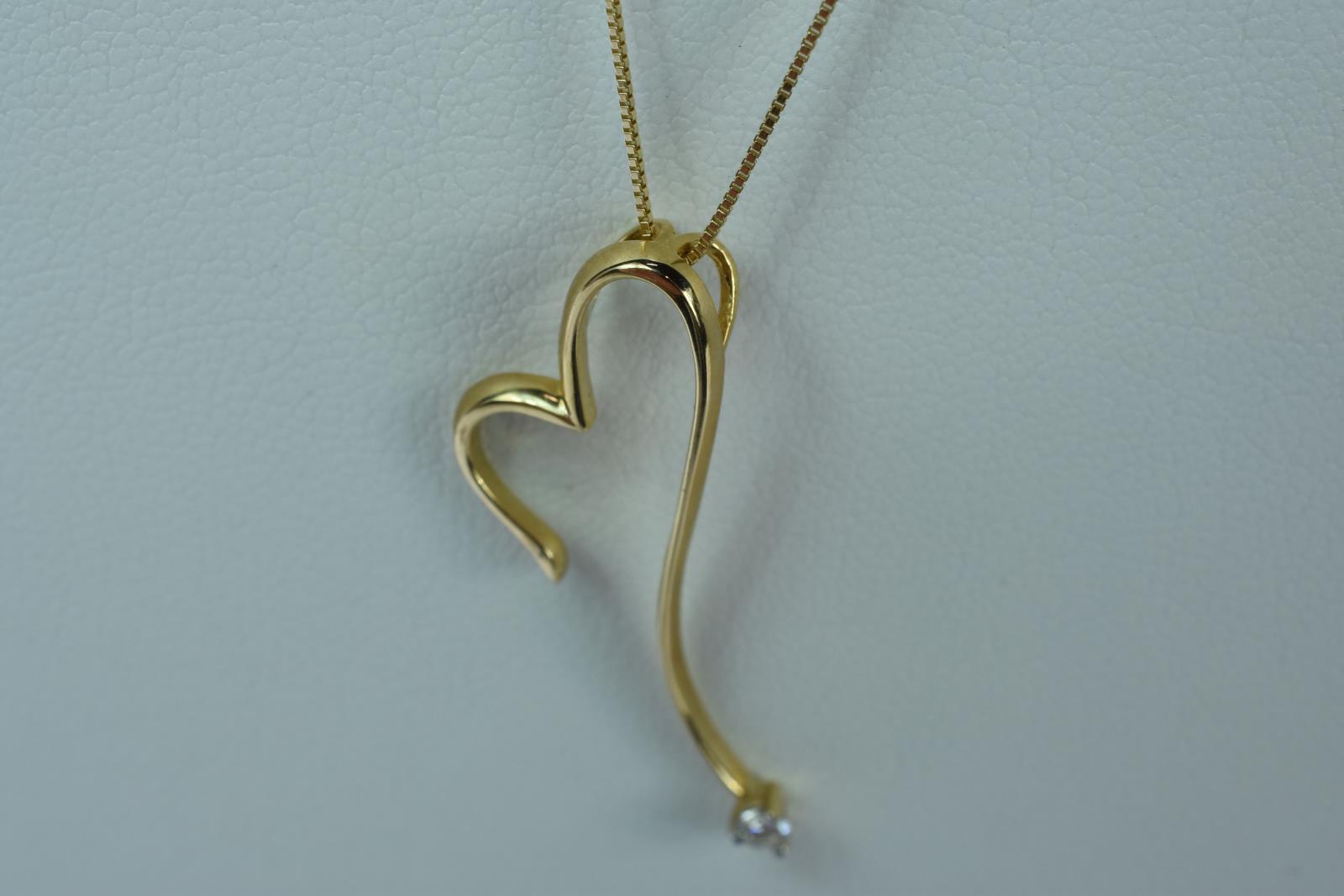 2-14KT GOLD NECKLACE 9 GTW