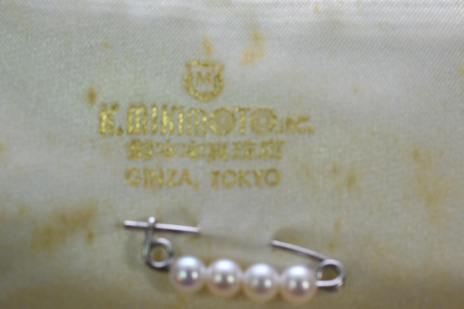 S TAKASHIMA PEARL. CO PEARLS IN BOX & KMIKIMOTO CASE