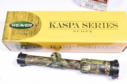 WEAVER KASPA MODEL 849848 1-4X24MM MOSSY OAK OBSESSION