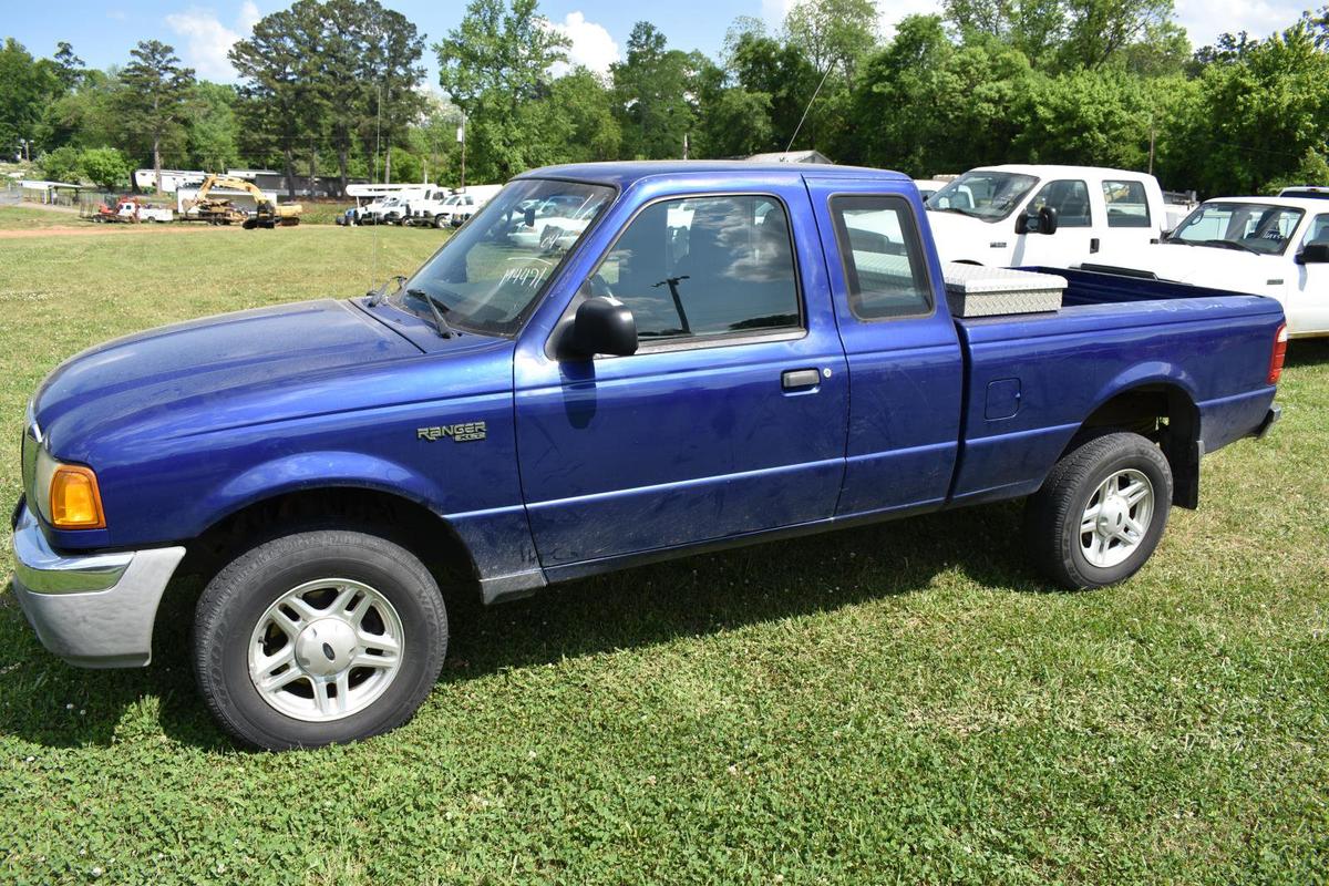 2004 FORD RANGER 4X4  1FTYR15E64PB32065,  MILEAGE 194471, CONDITION UNKNOWN