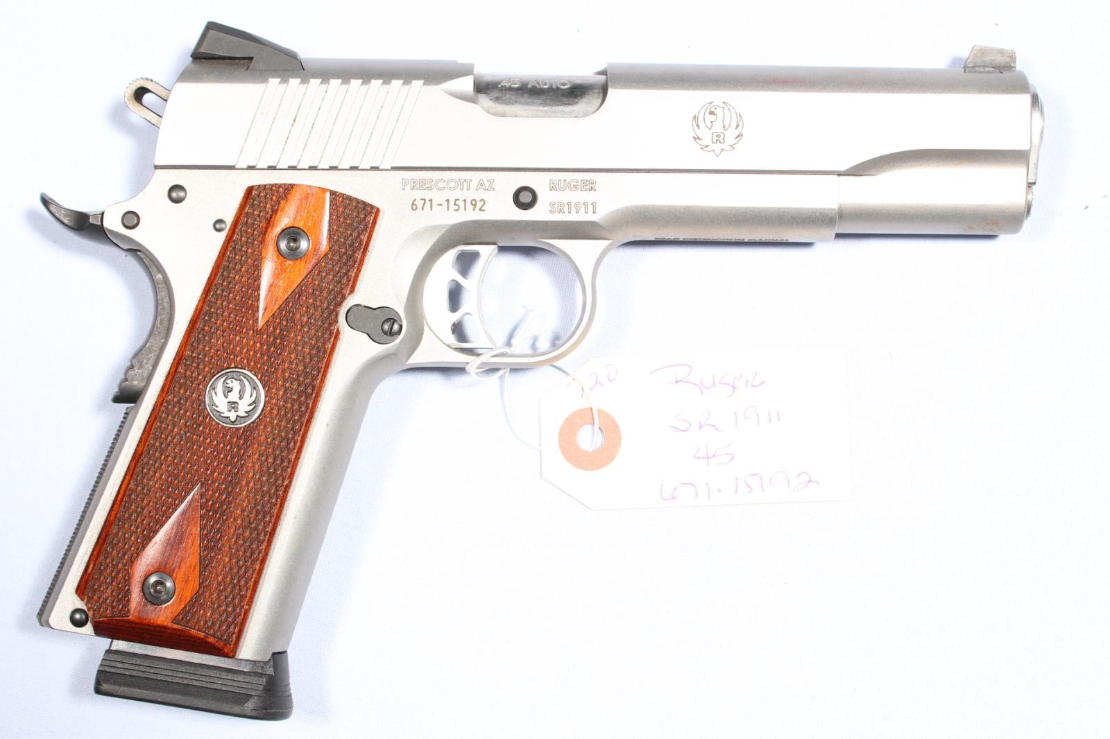 RUGER SR1911, SN 671-15192