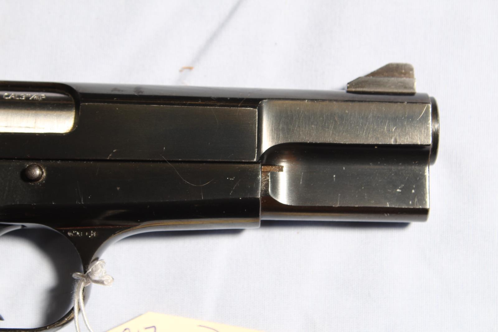 BELGIUM BROWNING HI POWER, SN 245RR85214,