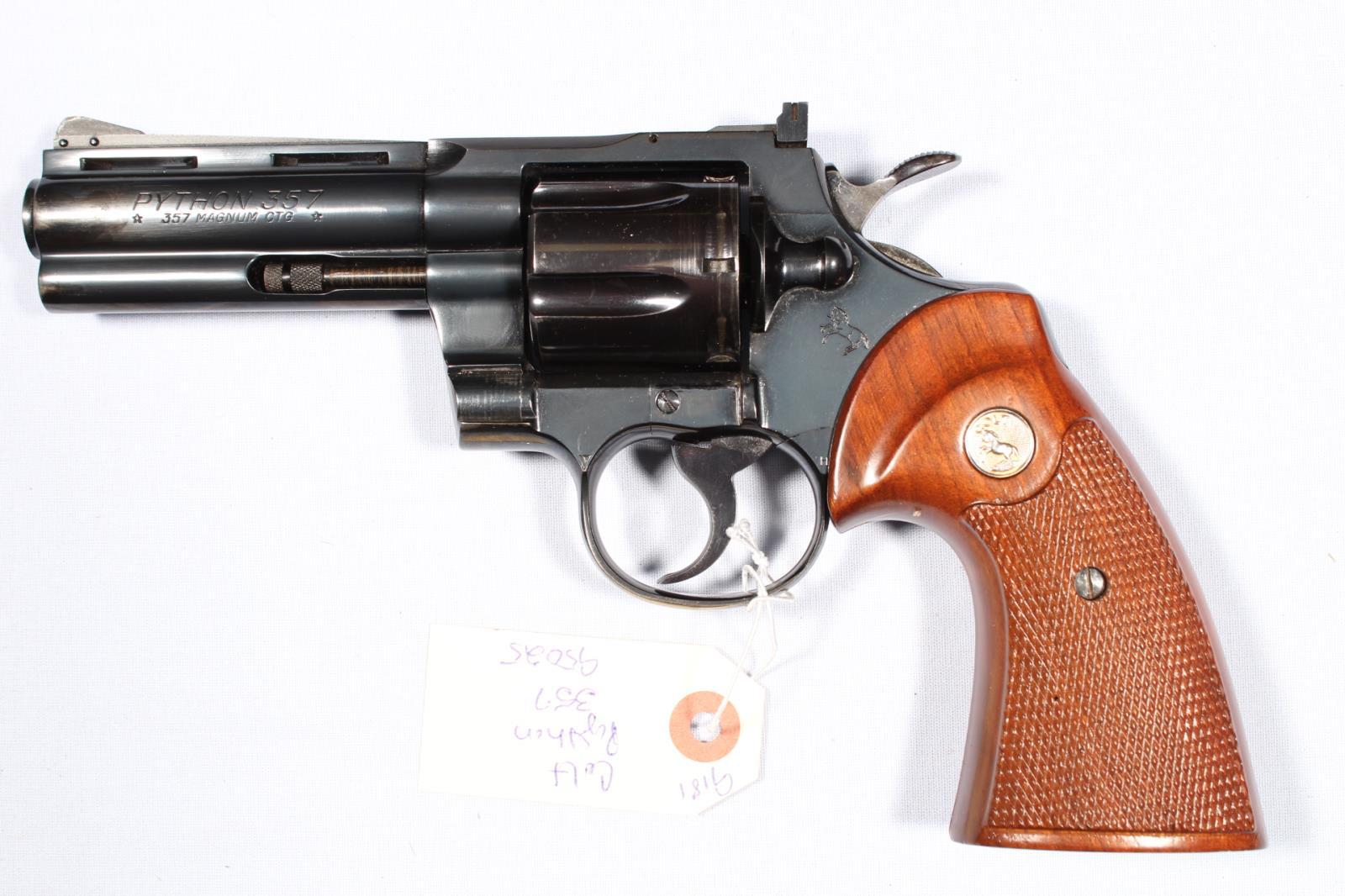 COLT PYTHON, SN 95025,