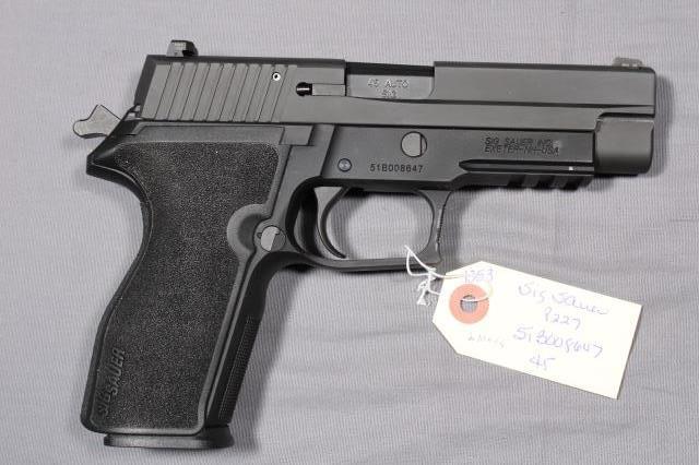 SIG SAUER P227, SN 51B008647,