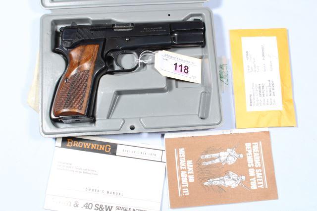 BROWNING HI POWER, SN 513MW50057,