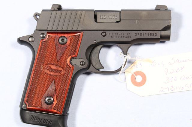 SIG SAUER P238, SN 27B116983,