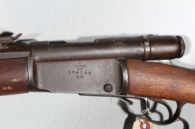 SWISS VETTERLI M78, SN 174301,