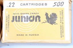 1500 ROUNDS 22 LR JONION R07