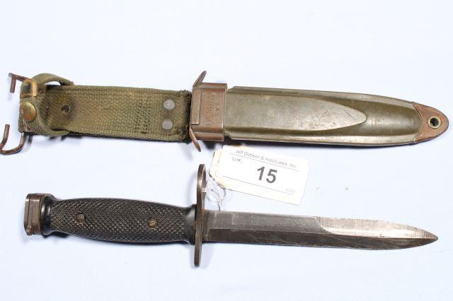 US MILITARY BAYONET USM8A1, MARKED BOC ON GUARD