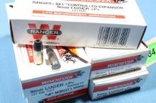 250 ROUNDS WINCHESTER RANGER 9MM LUGER +P+