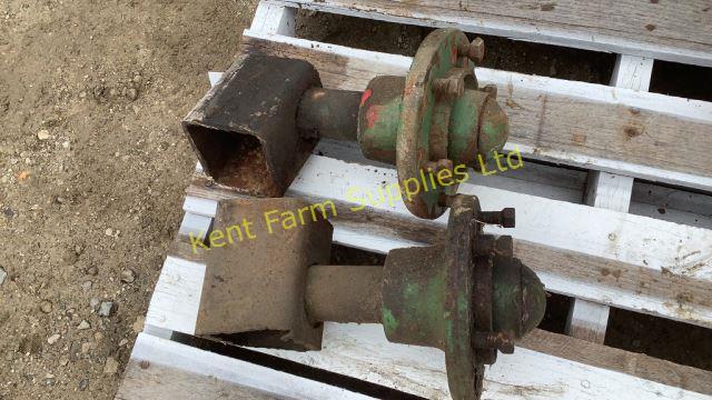 2 SPINDLES & CHAIN FALL,WINCH