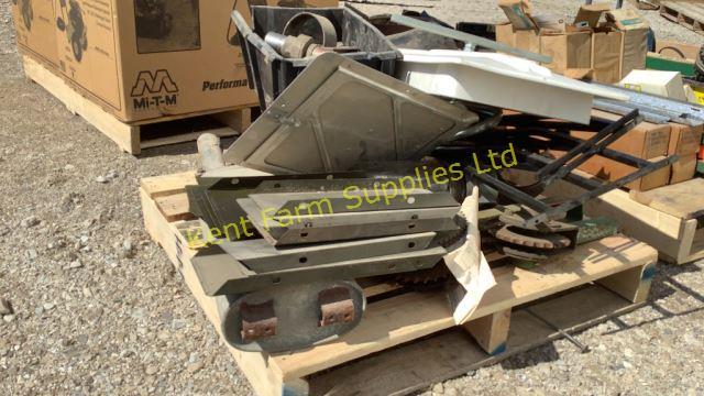 RAILING, MUFFLER,  SMALL DOOR COVER, STOVE PIPE