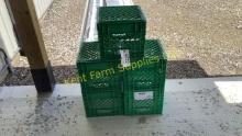 SET OF 5 MILK CRATES