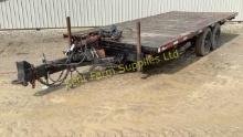 2001 TILT - FLAT BED TRAILER 20 X 8