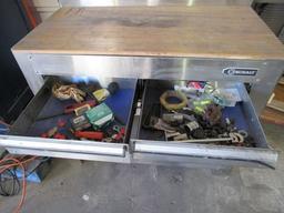 Kobalt shop work bench.