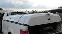 Fiberglass tonneau cover truck cap for long bed pickup