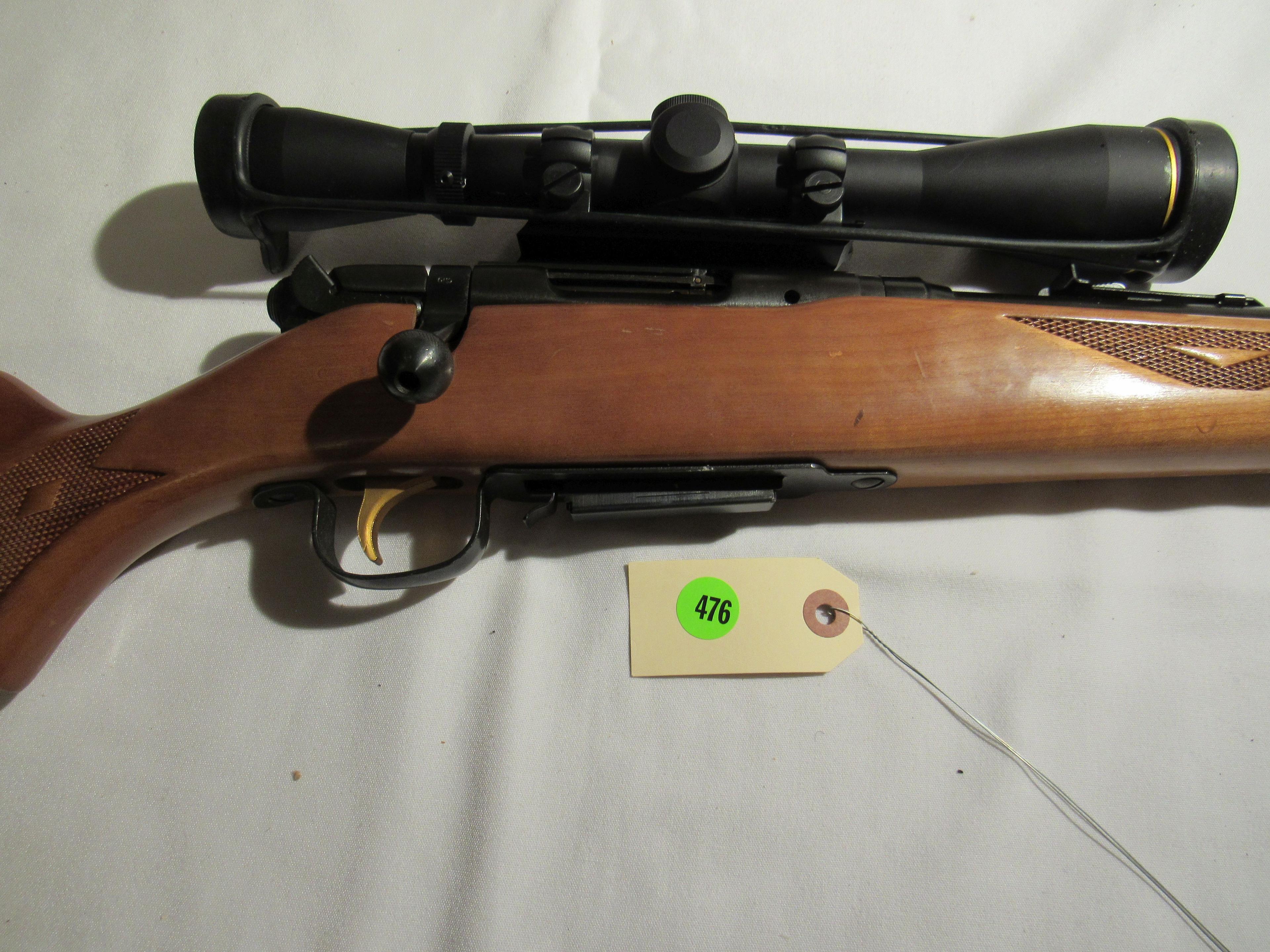 Savage Arms 22 cal bolt action rifle model # 6400 (magazine included) with 40mm scope model #114164