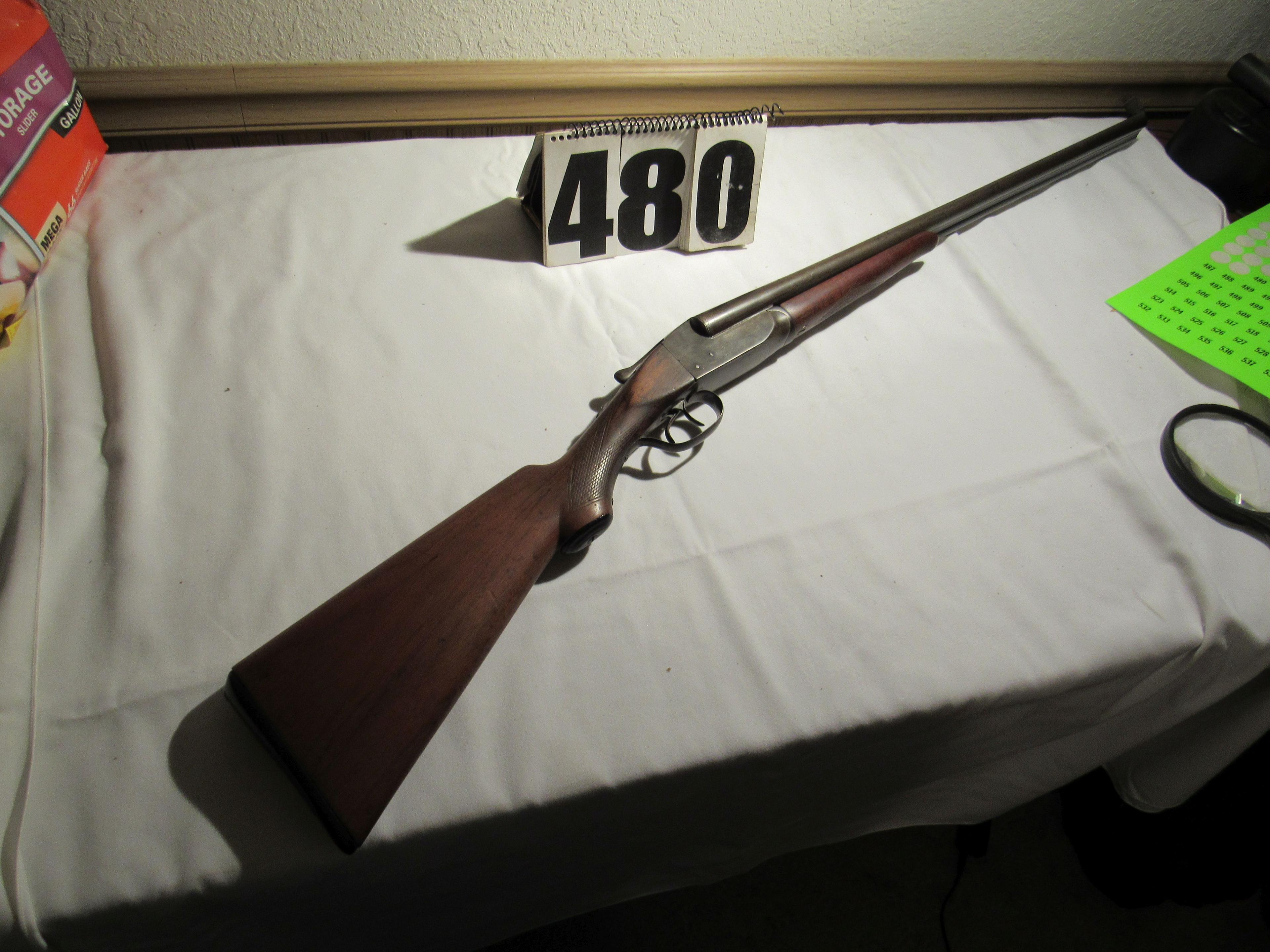 Ithica NY 20 gauge double barrrel double trigger shotgun very good condition