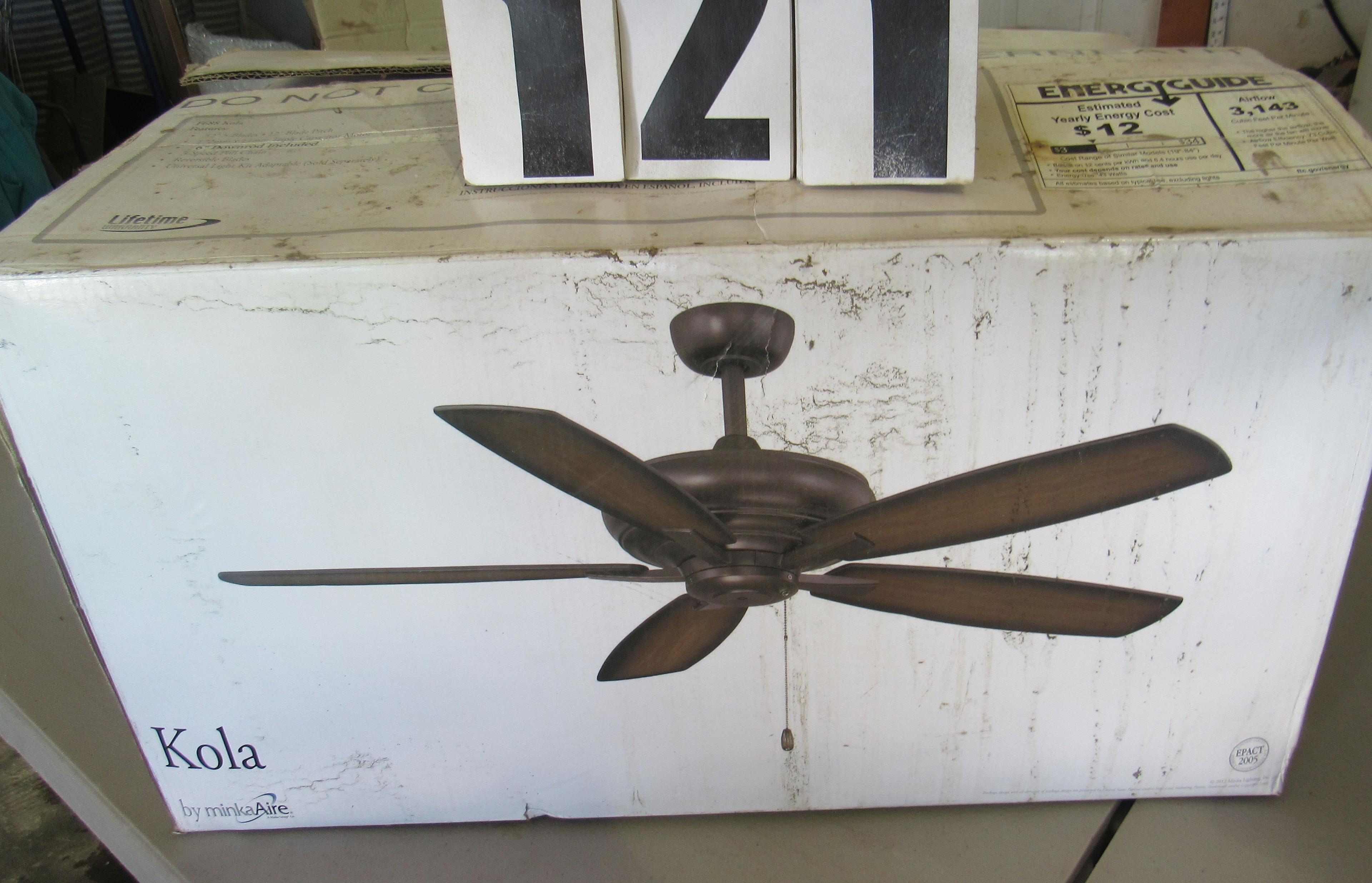New ceiling fans 42" and 52" in original boxes