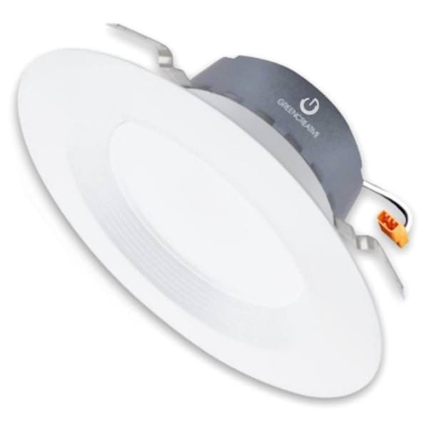 Case of 18 GreenCreative Lighting, 5" or 6" retrofit downlight, replaces 65W #58100 (Model:11DL6DIM)