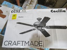 Craftmade 52" Fan Ceceila #CC52AG