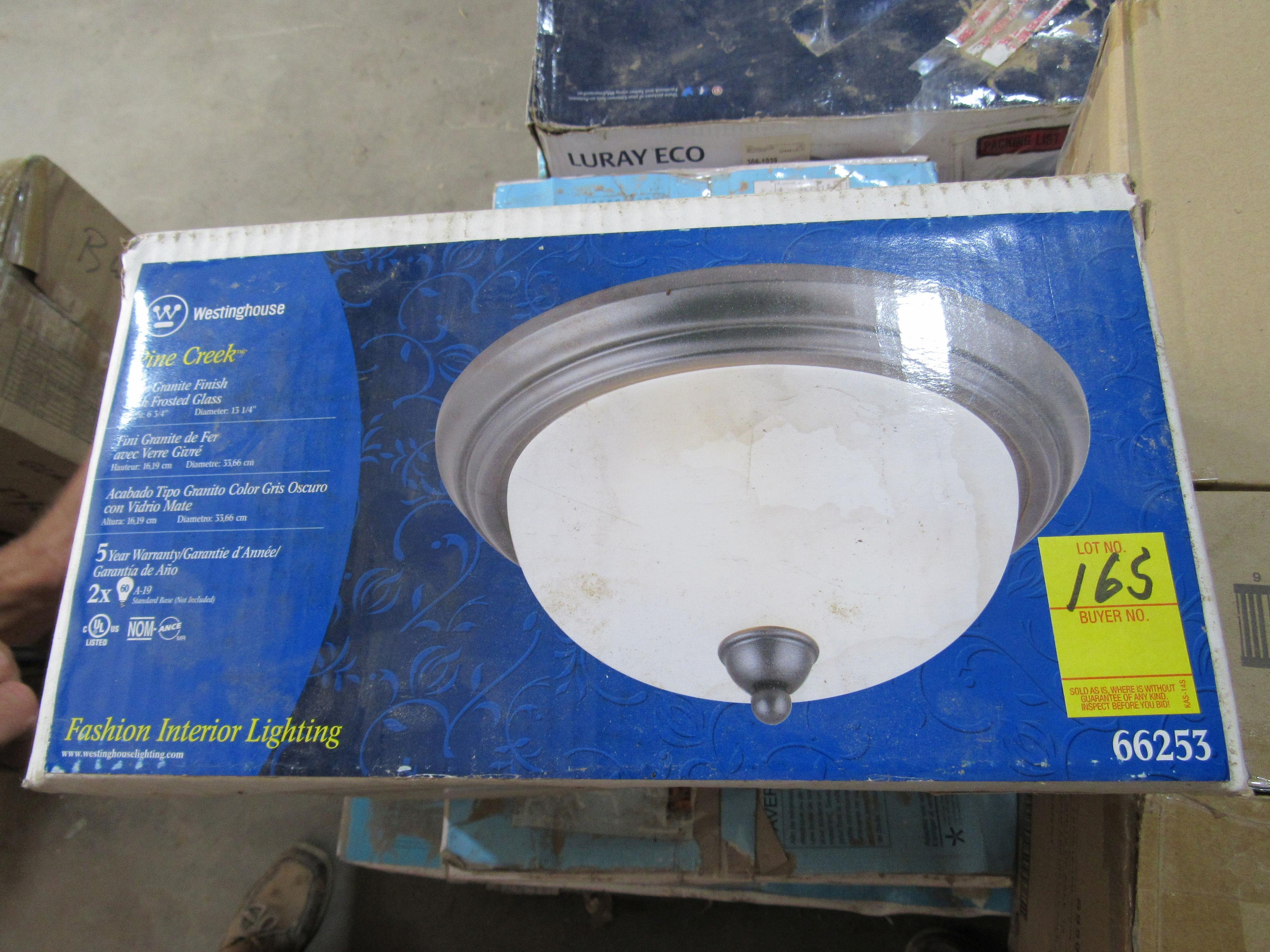 Westinghouse Ceiling Fixture Pine Creek 15 1/4" Diameter #66253