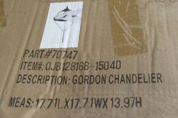 Forty West Designs #70747 (Item#QJB12816B-1504D) Gordon Chandelier