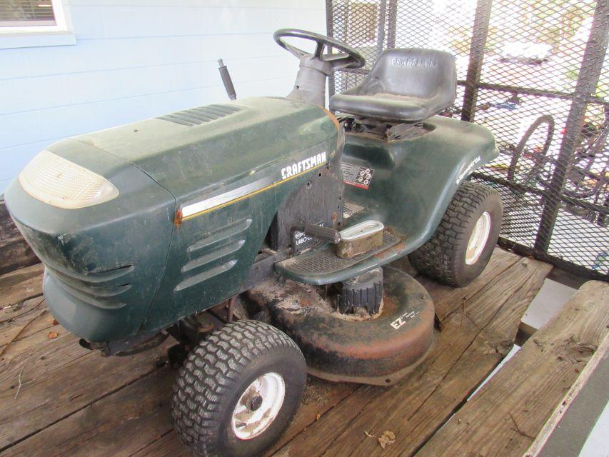 Craftsman 15hp riding mower