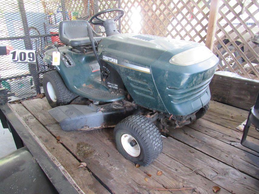 Craftsman 15hp riding mower