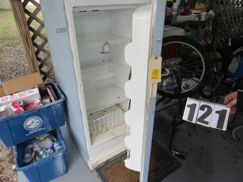 upright freezer