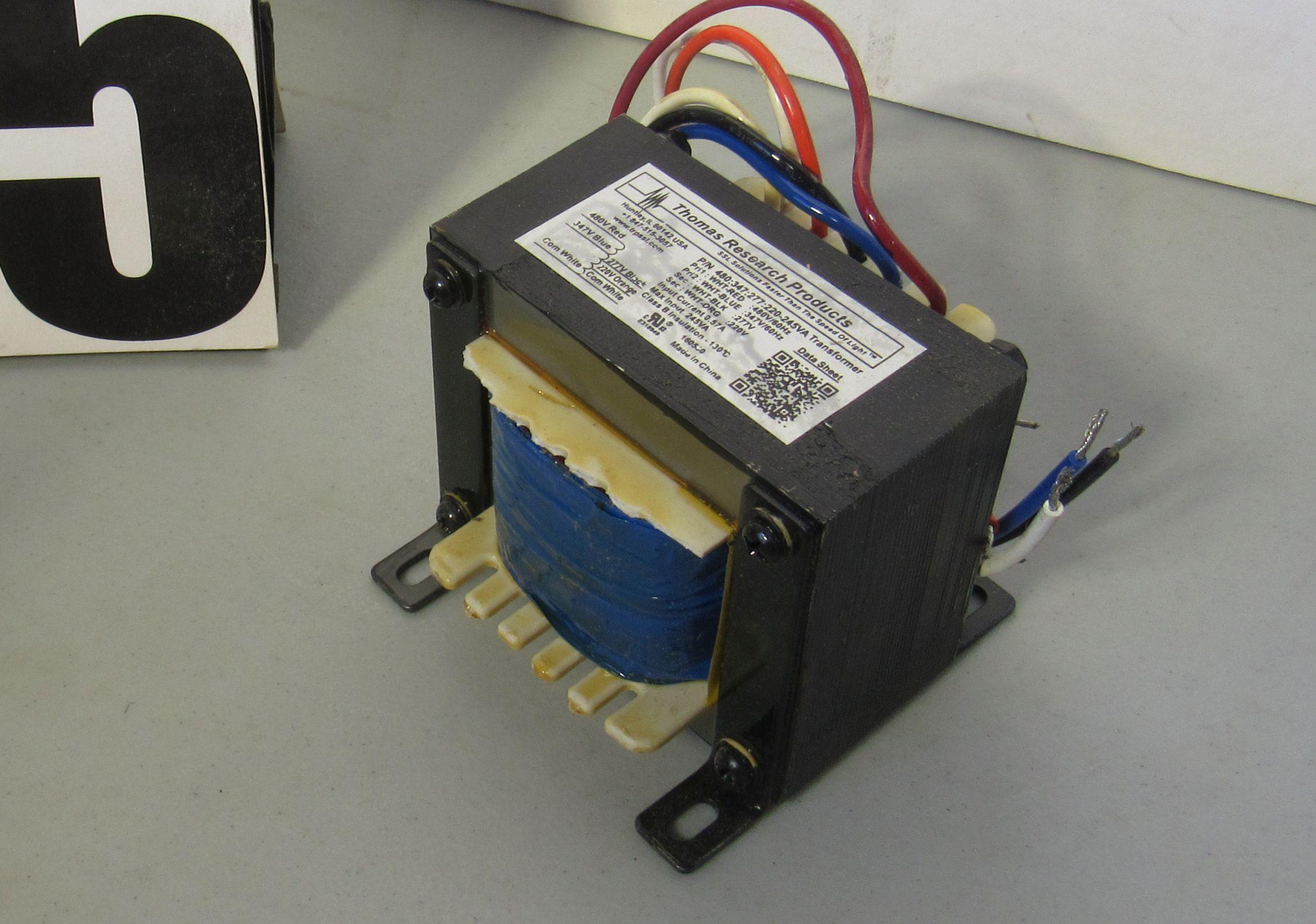 LED transformers by Thomas Research Products  480-347-277