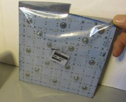 LED light panel boards 7.5"x 7.5"  part # Pcba mc60creexplhisq 7.550k70