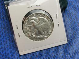 1971 silver Walking Liberty 1/2 dollar