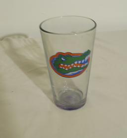 beer glasses with Gator head logo (packed in2 cases of 24)