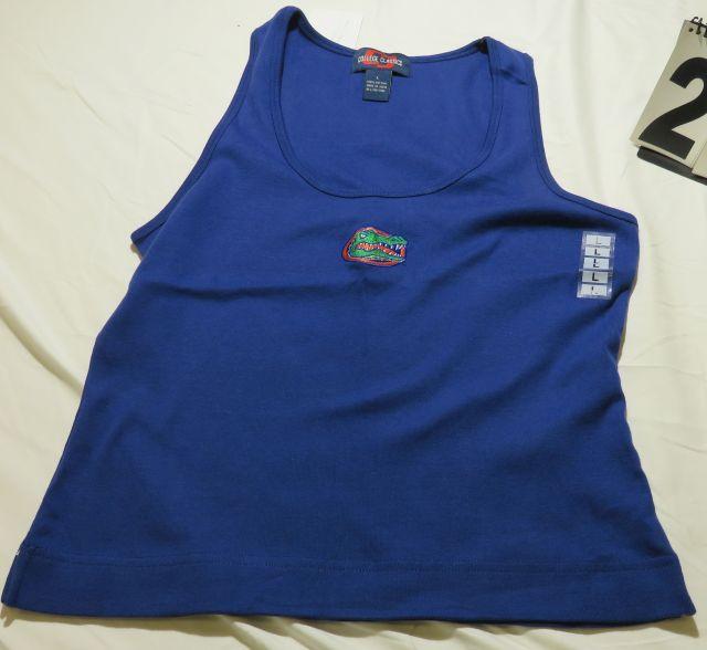 Florida Gator ladies tanks with embroidered Gator Head (6)L