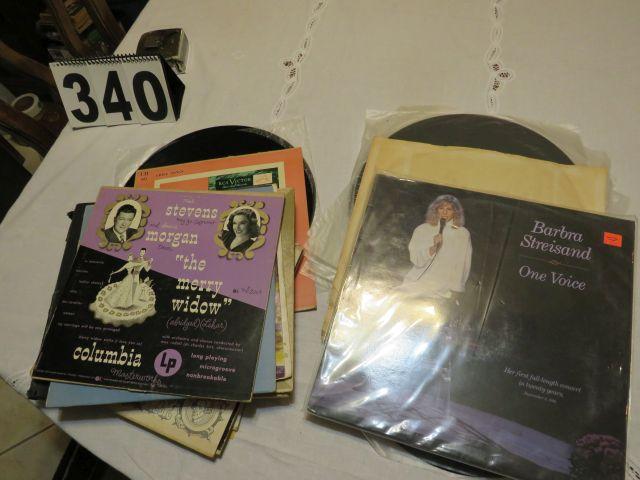 vintage 33 rpm records musical sound tracks