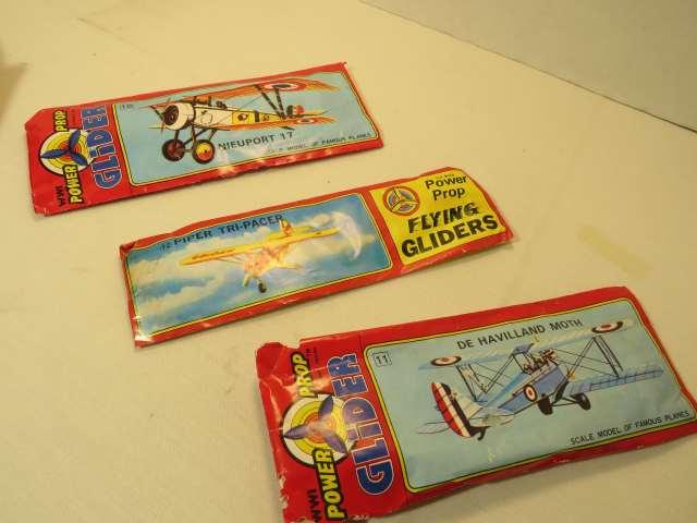 Group of 3 Unopened Glider Kits by Powerprop